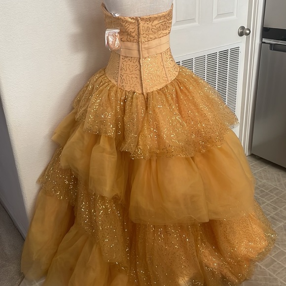 Princess Barbiecore Ballgown Party PROM Bridal  Carnival Pageant Homecoming Tull - Picture 10 of 17